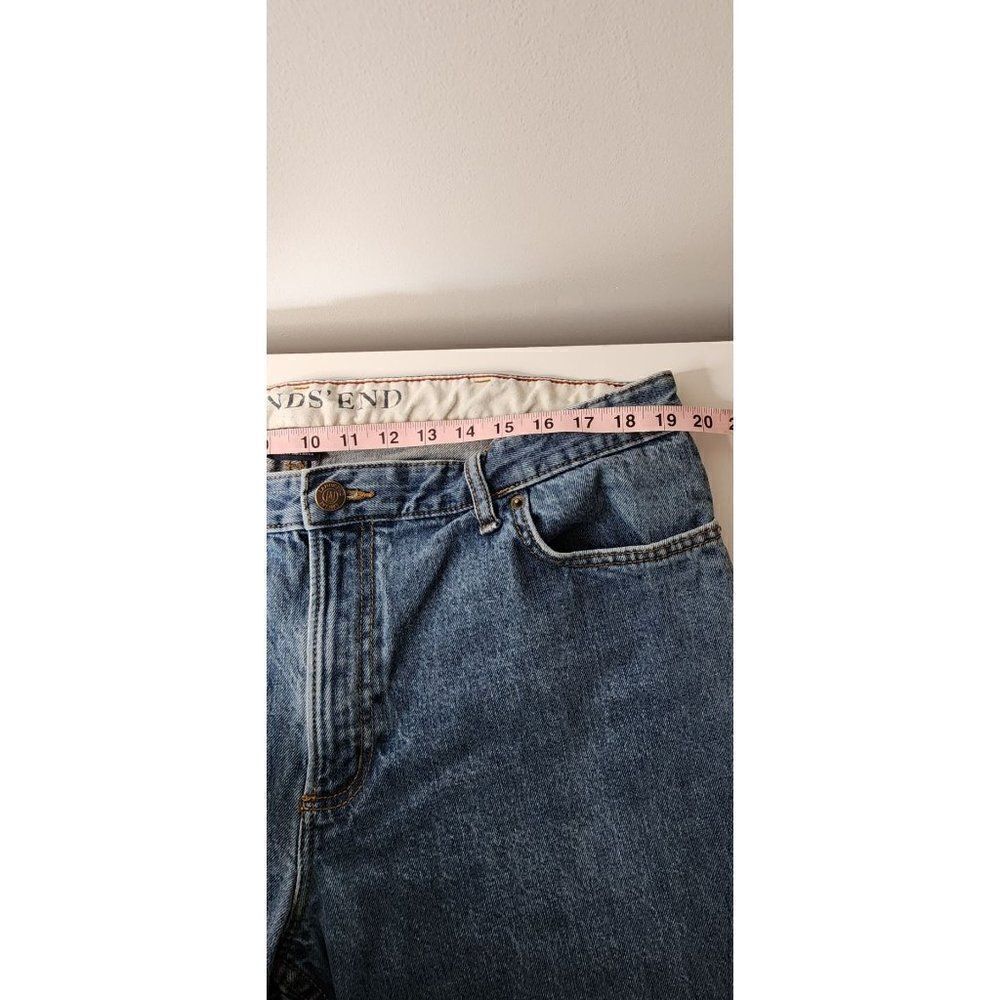 Men's Lands' End Size 40 Traditional Fit Jeans - Picture 8 of 9